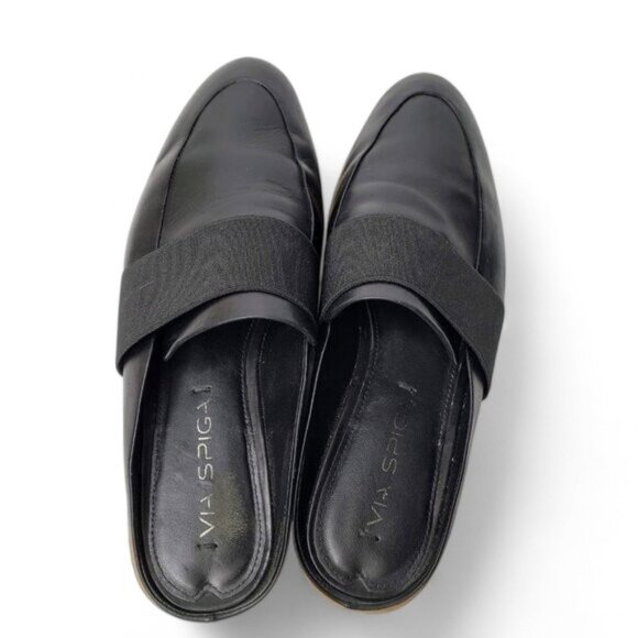 Via Spiga Mule Loafers Women's Slide On Pointed Toe Lightweight Office Easy 5.5 - Picture 6 of 10